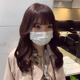 ロング カラー もてぎさやか👩🏻 🪄巻ける縮毛矯正のヘアスタイル