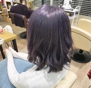 ミディアム カラー 【髪質改善 艶髪】 布川 莉穂のヘアスタイル