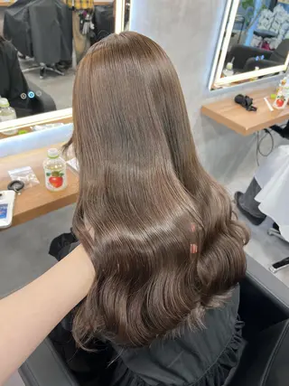 ロング カラー 💖札幌カラー 指名No.1💖玲奈のヘアスタイル