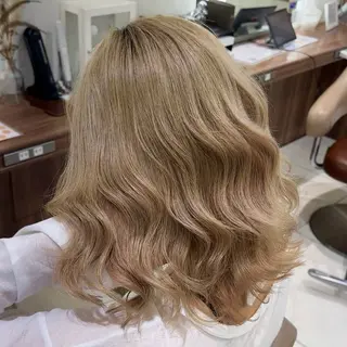 ミディアム カラー 北島亜弥/髪質改善 /カラーのヘアスタイル