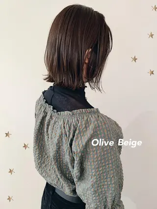 ショート カラー 市川 千夏のヘアスタイル