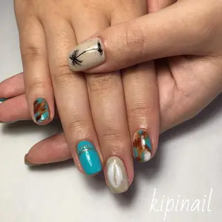 ネイル kipinail 川﨑えりかのネイルデザイン