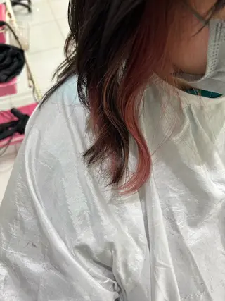 ミディアム カラー Oops旧TABOO 早野太郎のヘアスタイル