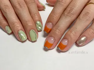 ネイル nail salon en familleのネイルデザイン