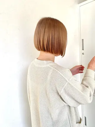 ショート カラー 当日予約🆗ショート /ハイライト/松本のヘアスタイル