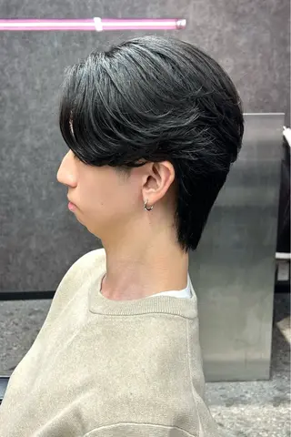 ショート パーマ メンズ メンズスタイリスト 前田雄輝のヘアスタイル