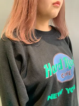 セミロング カラー 怪我のため6月末 復帰予定田中瑞希🍃のヘアスタイル