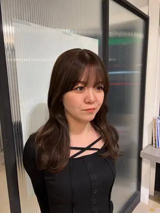 ロング カラー カット／ブリーチ🐏 モデル募集中 ナナホのヘアスタイル