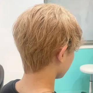 ショート カラー メンズ デザインカラー/ ボブ/Natsukiのヘアスタイル