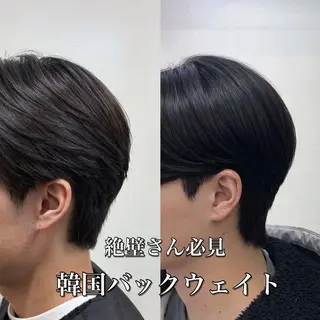 ショート パーマ メンズ 韓国メンズヘア/ 毛流れヘア　須田龍世のヘアスタイル