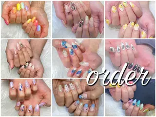 ネイル ChezEspoir 佐藤のネイルデザイン