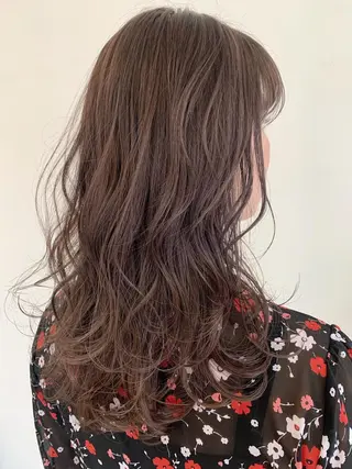 ロング フリーランス 美容師 cayocoのヘアスタイル