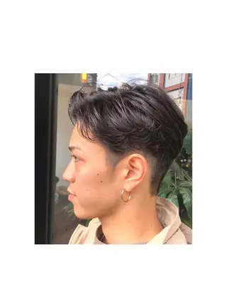 パーマ メンズ あらい なつみのヘアスタイル