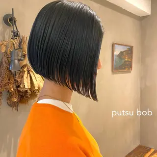 ショート センターパート/ 暖色カラーayuのヘアスタイル