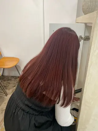 ロング カラー Terve.竹内 視咲のヘアスタイル