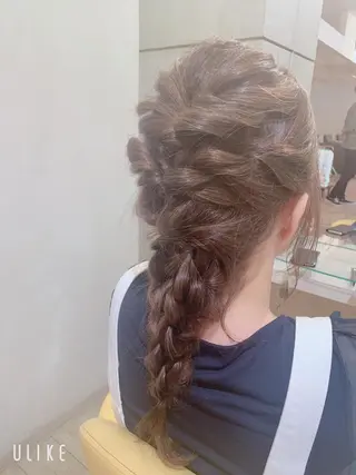 ヘアアレンジ 加藤 実穂のヘアスタイル