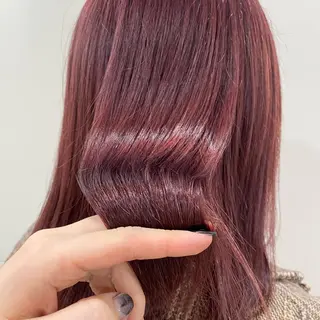 ショート カラー マンツーマン女性 美容師 奏のヘアスタイル