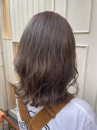 ミディアム カラー 🫟Blanco🫟 Color&Careのヘアスタイル