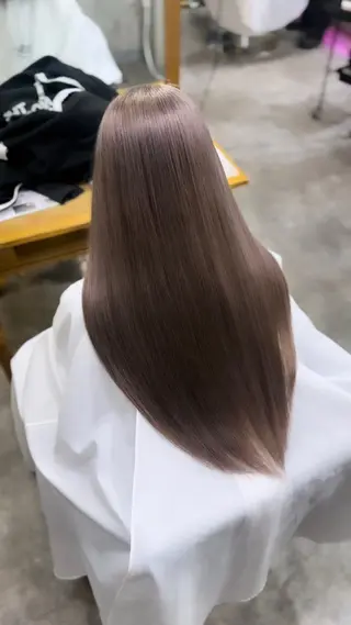 ロング uda 抜きっぱなし /最高級エクステのヘアスタイル