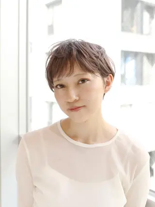 ショート 🤎大人可愛い/ Rinka🤎のヘアスタイル
