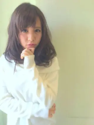 セミロング 褒められヘア❗️❗️ nico　　格のヘアスタイル