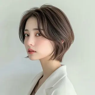 ショート メンズ特化 刈り上げない/金井のヘアスタイル