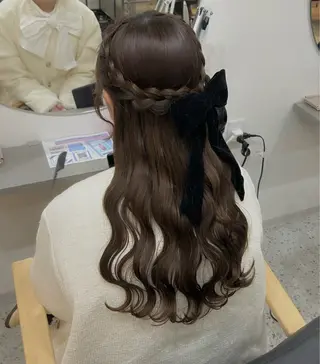 ロング ヘアアレンジ 🧣艶カラー・ヘア セット Chie🧸のヘアスタイル