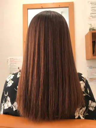 セミロング TELA HAIR 幕張本郷店 千尋のヘアスタイル