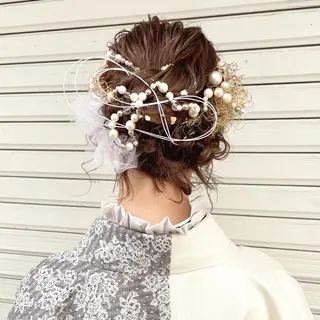 ヘアアレンジ 【淡色color/ nail】maikoのネイルデザイン