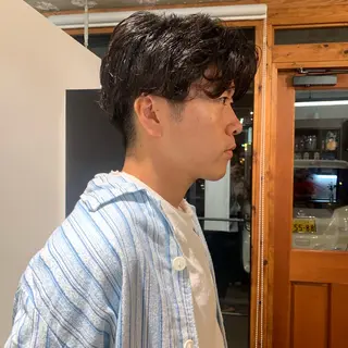 メンズ コウノス マサコのヘアスタイル