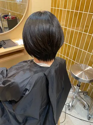 ショート カラー 美髪 透明感カラーSotaのヘアスタイル