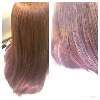 ロング カラー 河野 有希のヘアスタイル