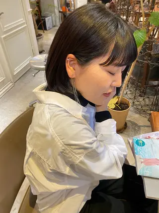 ショート カラー 小林 佳祐のヘアスタイル