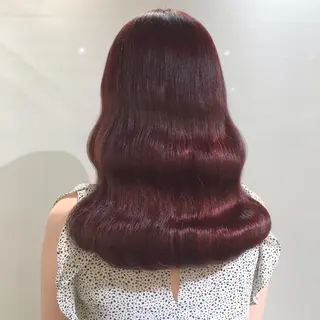 ロング カラー ヘアアレンジ 柔らか垢抜けｶﾗｰと ｶｯﾄ🫧ASUKAのヘアスタイル
