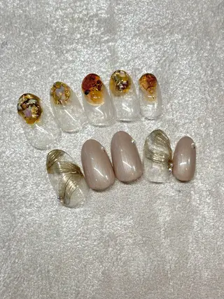 ネイル 進藤 沙瑛のネイルデザイン