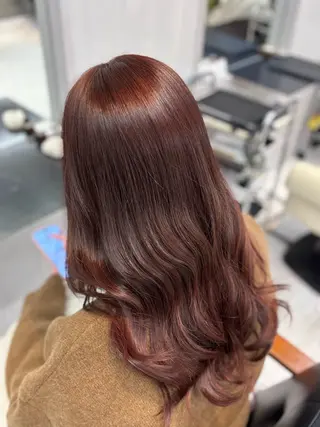 ロング カラー 高相 乃愛のヘアスタイル