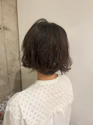 ショート パーマ Luxe 表参道 / 理紗のヘアスタイル