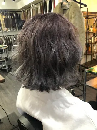 ミディアム カラー WEST OLAND 安藤のヘアスタイル