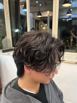 パーマ メンズ Belle表参道 Terrace所属・山下 莉歩のヘアスタイル