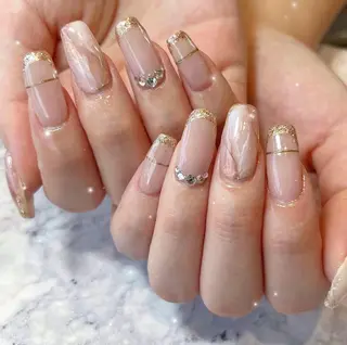ネイル eight横浜☁️ くまべのネイルデザイン