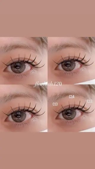 マツエク・マツパ shucre名駅 💘YUNA💘のマツエク・マツパデザイン