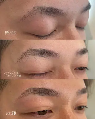 アイブロウ Lahde SARAのマツエク・マツパデザイン