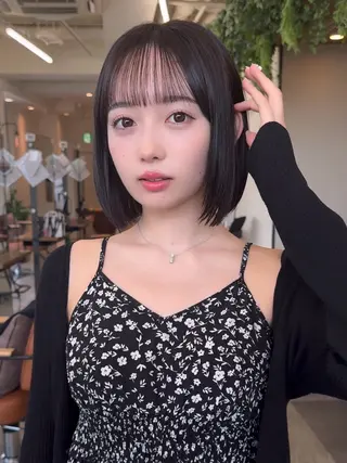 ミディアム 🩵似合わせカット/ カラー/あさか 🩵のヘアスタイル