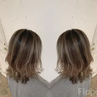 カラー 石井辰功也 フリーランス美容師のヘアスタイル