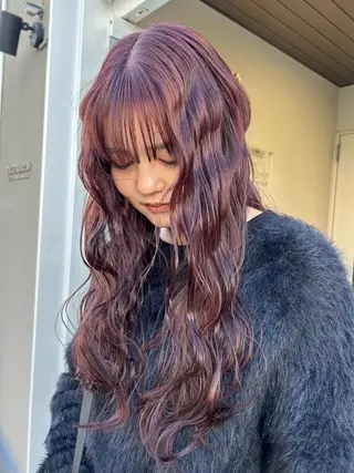 ロング 薄暮 マツイ レンのヘアスタイル