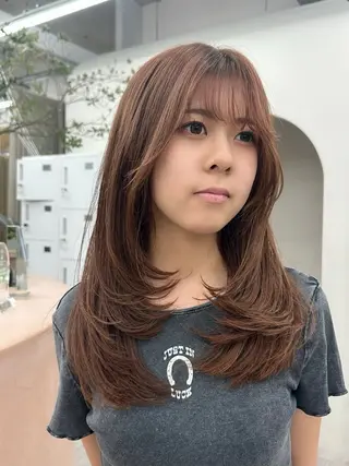 セミロング vibe/ 名古屋駅/野田 侑作のヘアスタイル