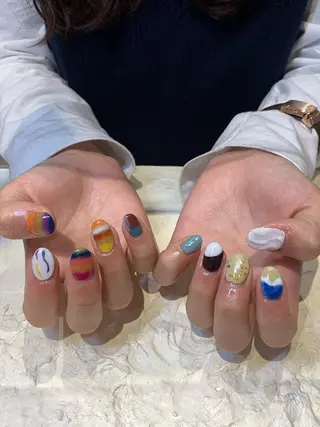 ネイル マキノ ユイのネイルデザイン