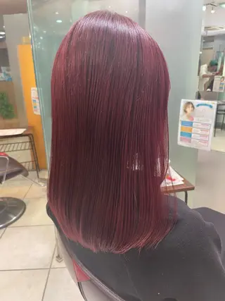 カラー ボブ/暖色/デザイン KOYUKI⛄️のヘアスタイル