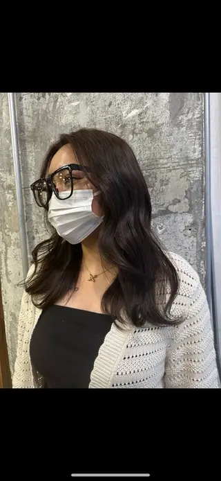 セミロング カラー 【pia】 江田岳斗のヘアスタイル