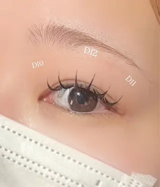 マツエク・マツパ RENOeye /野澤泉希のマツエク・マツパデザイン